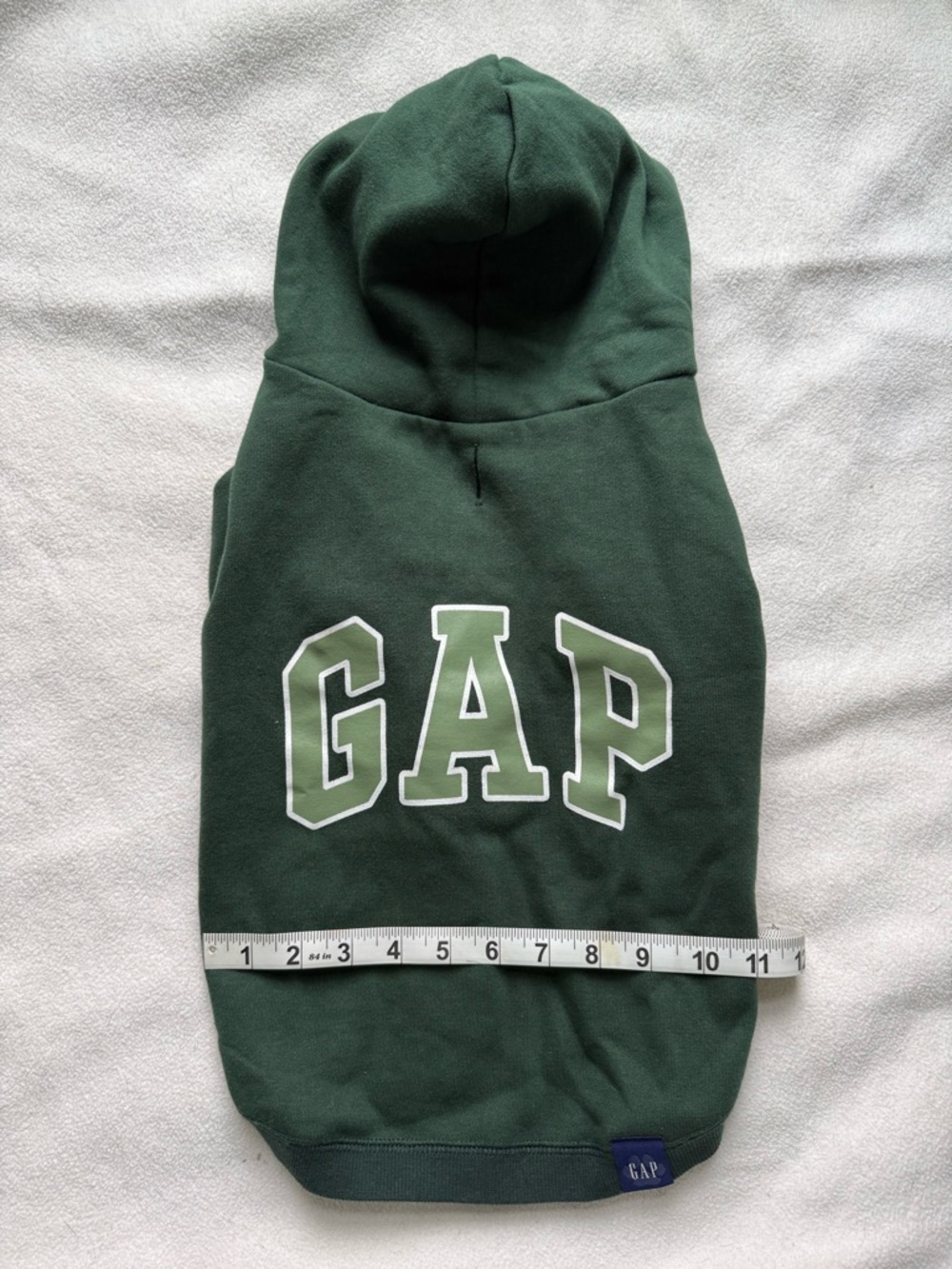 GAP Dark Green Pullover Dog Hoodie